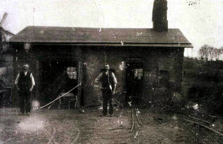 Die Schmiede um 1910 Die Schmiede um 1910